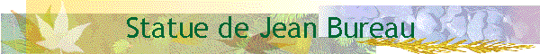 Statue de Jean Bureau